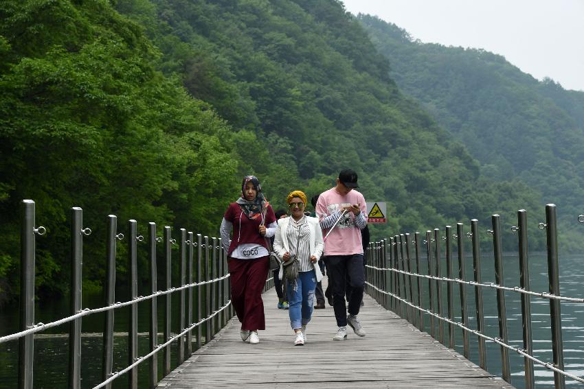 2017 화천산소길 및 평화의 댐 전경 (한국관광공사 투어) 의 사진