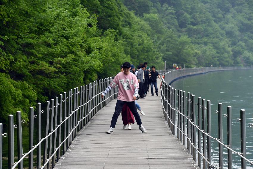 2017 화천산소길 및 평화의 댐 전경 (한국관광공사 투어) 의 사진