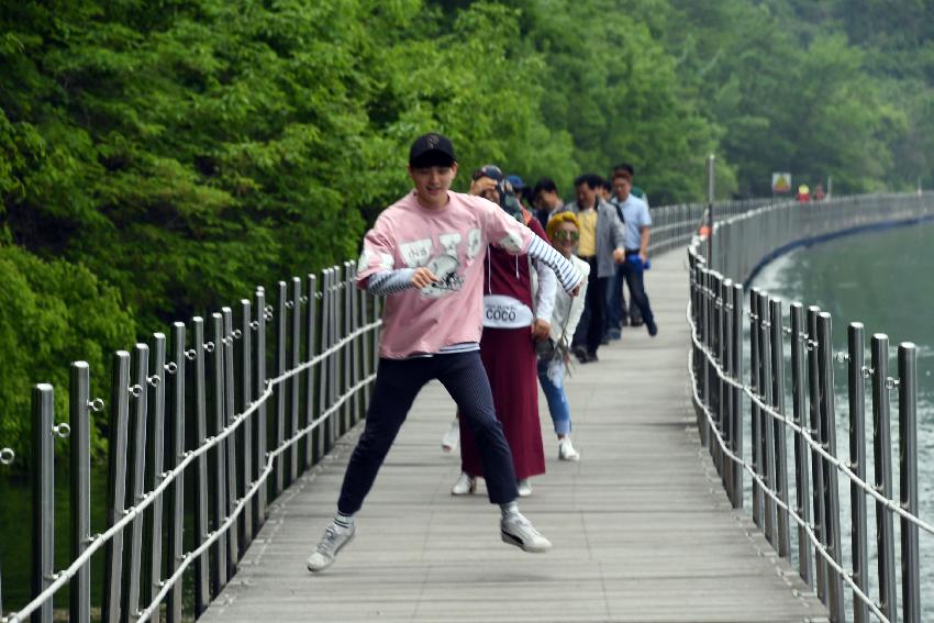 2017 화천산소길 및 평화의 댐 전경 (한국관광공사 투어) 의 사진