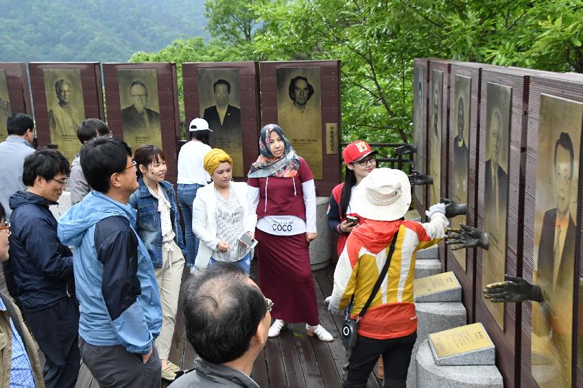 2017 화천산소길 및 평화의 댐 전경 (한국관광공사 투어) 의 사진