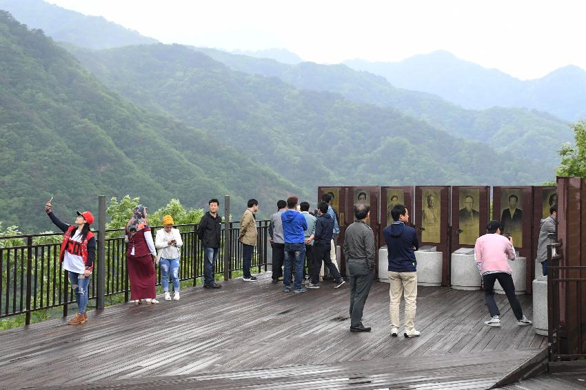 2017 화천산소길 및 평화의 댐 전경 (한국관광공사 투어) 의 사진