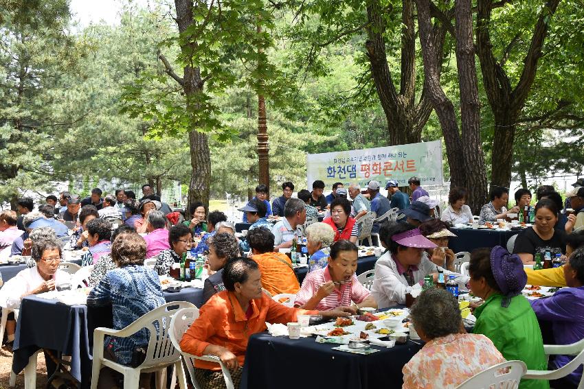 2017 화천댐수복 기념 평화콘서트 사진