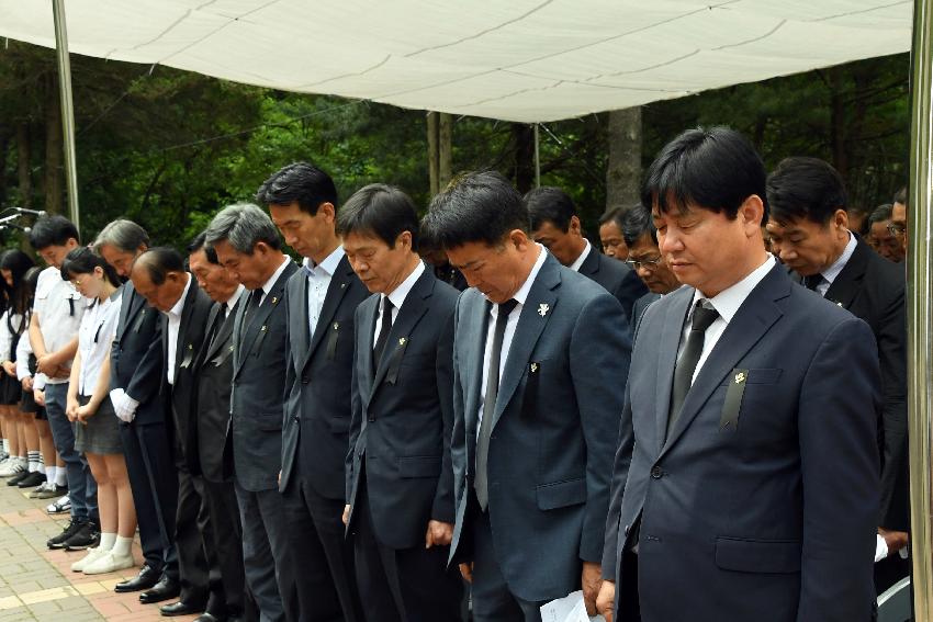 2017 제62회 현충일 추념행사 의 사진