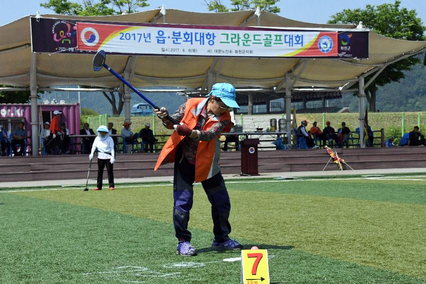 2017 읍면 분회대항 그라운드골프대회 의 사진