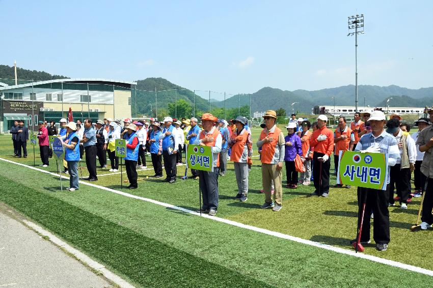 2017 읍면 분회대항 그라운드골프대회 의 사진