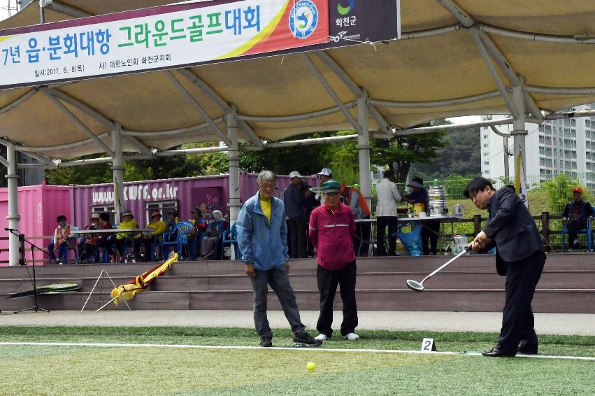 2017 읍면 분회대항 그라운드골프대회 의 사진