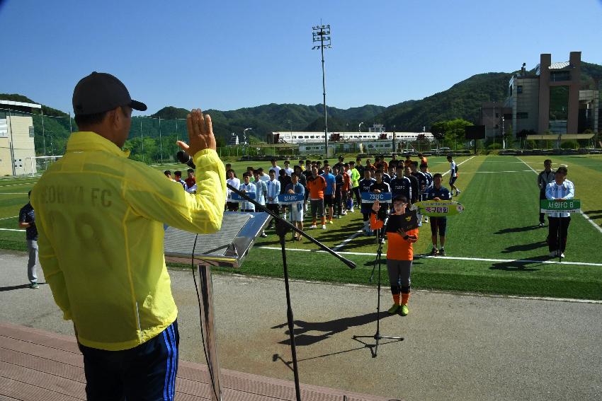 2017 제20회 화천군협회장기 축구대회 의 사진