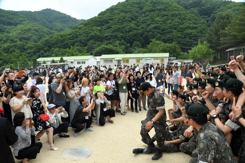 2017 육군 제15사단 신병수료식 의 사진