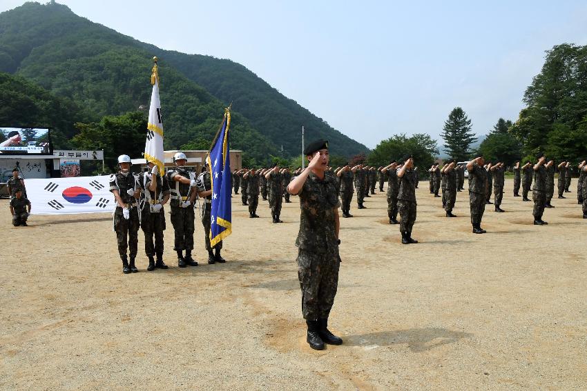 2017 육군 제7보병사단 신병수료식 의 사진