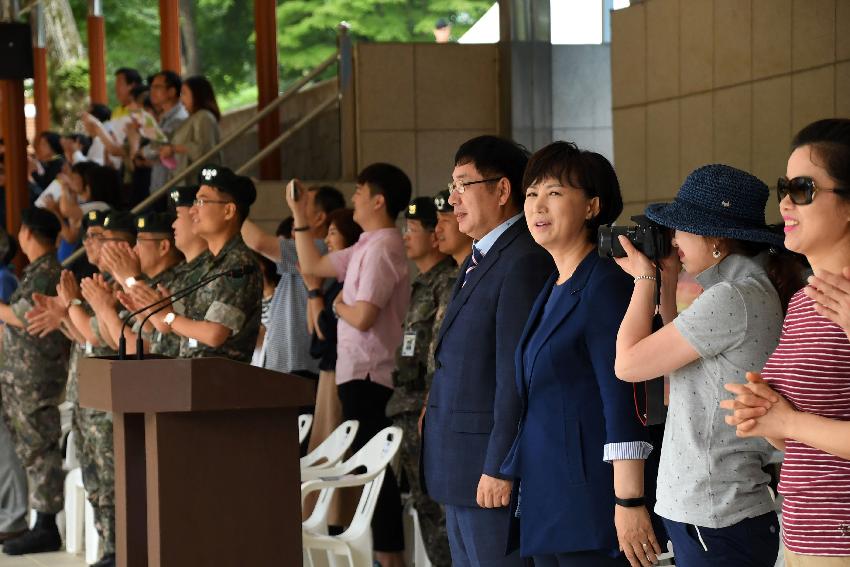 2017 육군 제7보병사단 신병수료식 의 사진