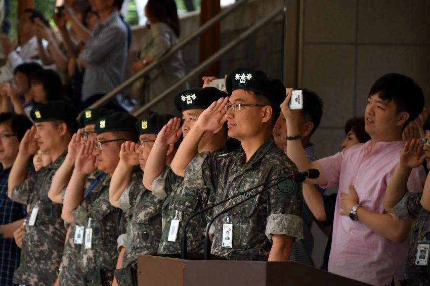 2017 육군 제7보병사단 신병수료식 의 사진