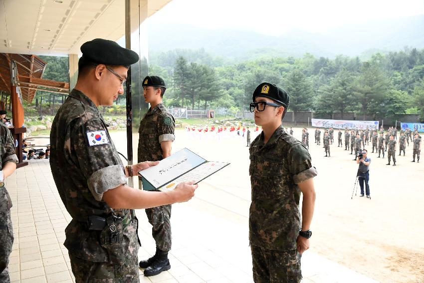 2017 육군 제7보병사단 신병수료식 의 사진