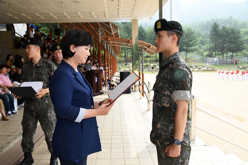 2017 육군 제7보병사단 신병수료식 의 사진