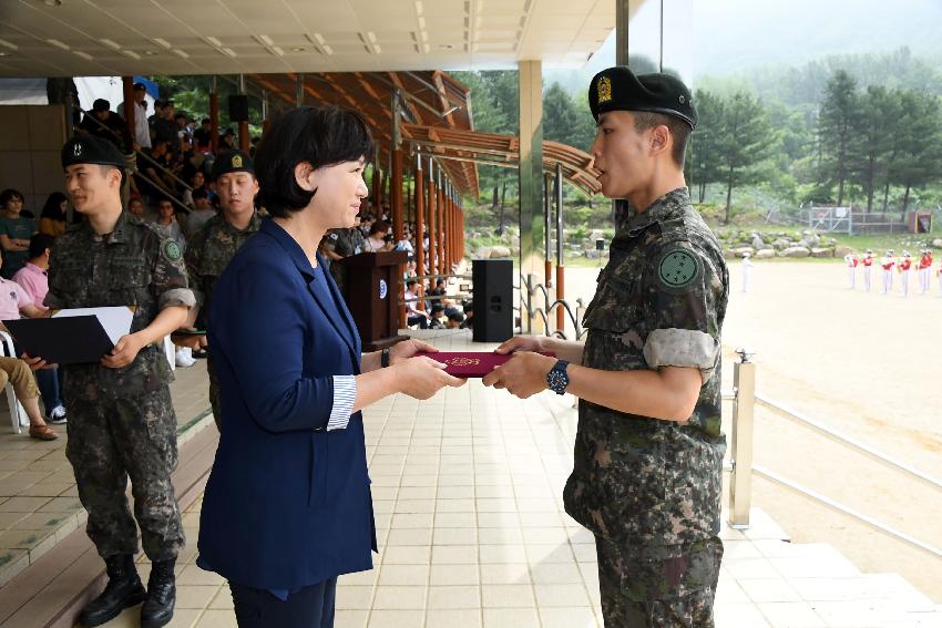 2017 육군 제7보병사단 신병수료식 의 사진