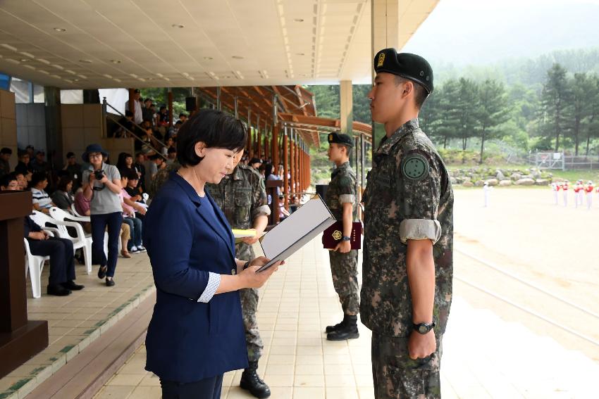 2017 육군 제7보병사단 신병수료식 의 사진