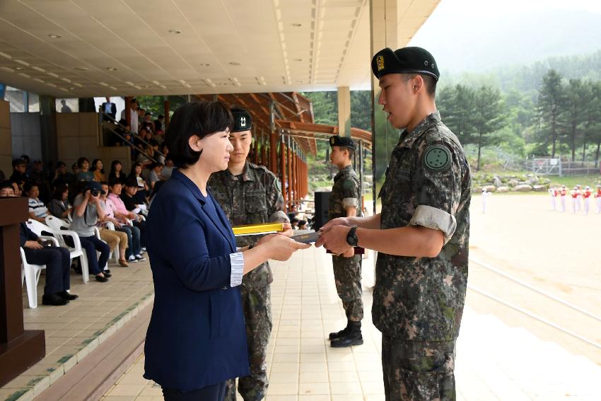 2017 육군 제7보병사단 신병수료식 의 사진