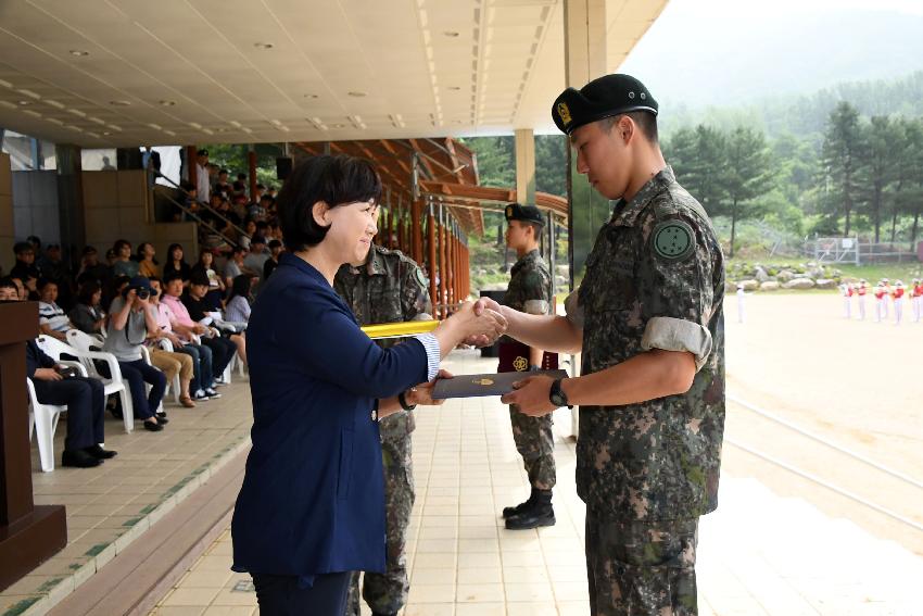 2017 육군 제7보병사단 신병수료식 의 사진