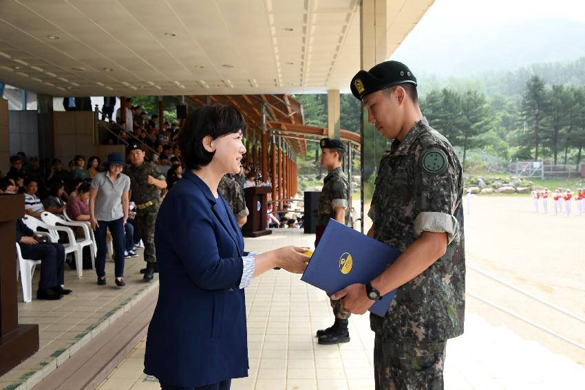 2017 육군 제7보병사단 신병수료식 의 사진