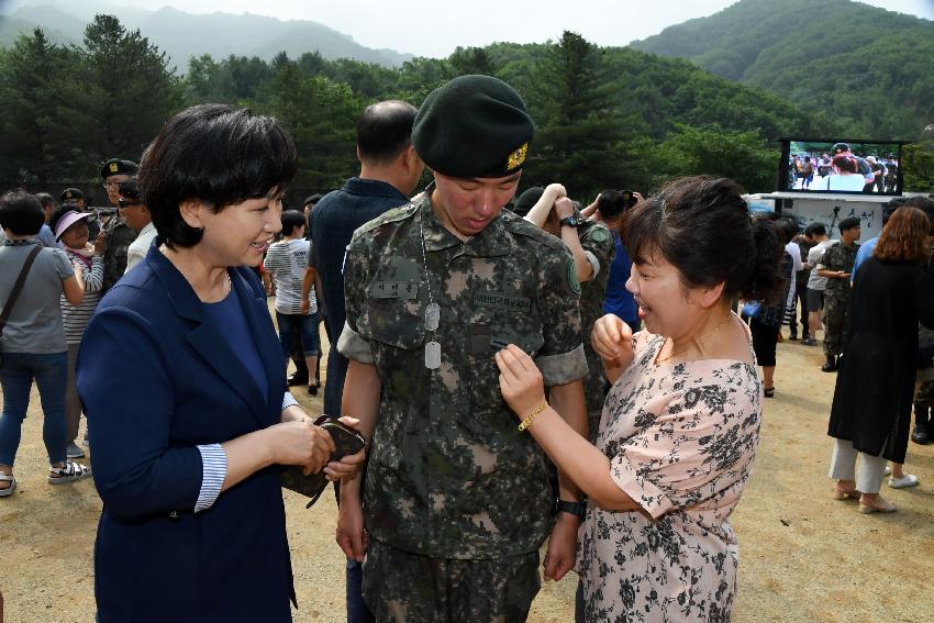 2017 육군 제7보병사단 신병수료식 의 사진