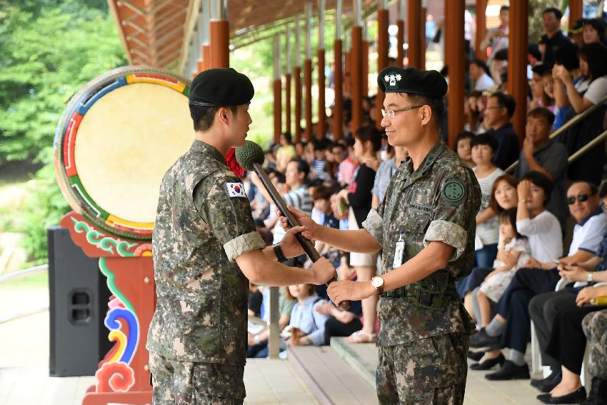 2017 육군 제7보병사단 신병수료식 의 사진