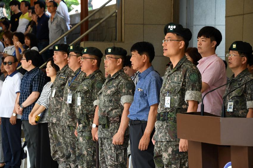 2017 육군 제7보병사단 신병수료식 의 사진