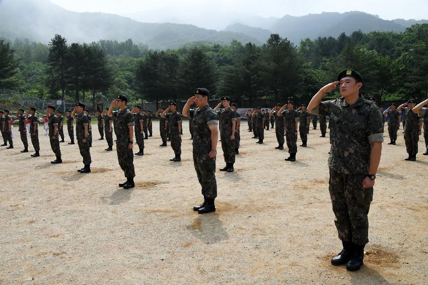 2017 육군 제7보병사단 신병수료식 의 사진