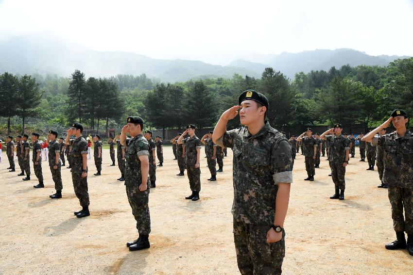 2017 육군 제7보병사단 신병수료식 의 사진