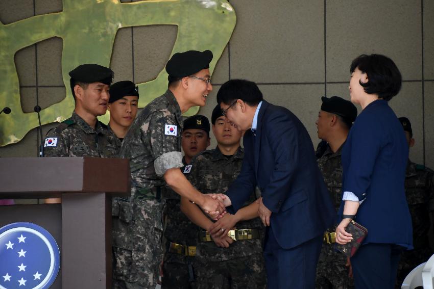 2017 육군 제7보병사단 신병수료식 의 사진