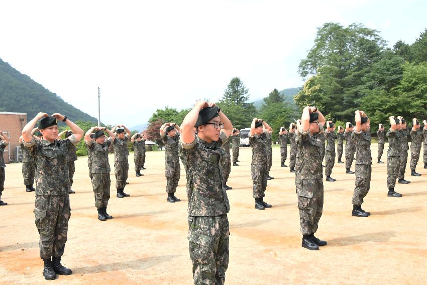 2017 육군 제7보병사단 신병수료식 의 사진