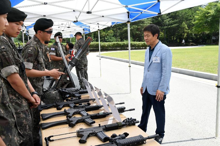 2017 육군 제7보병사단 제68주년 사단창설 기념행사 의 사진