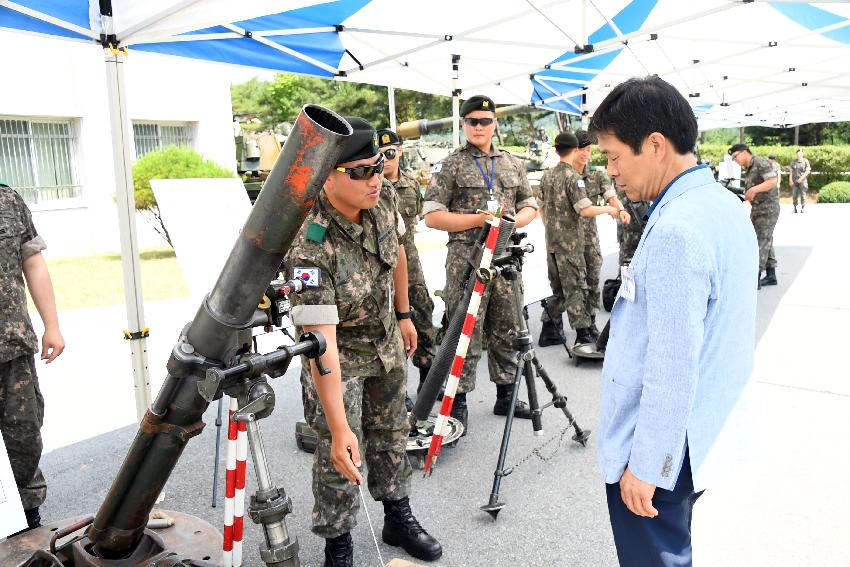 2017 육군 제7보병사단 제68주년 사단창설 기념행사 의 사진