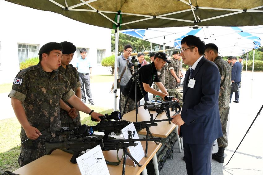 2017 육군 제7보병사단 제68주년 사단창설 기념행사 의 사진