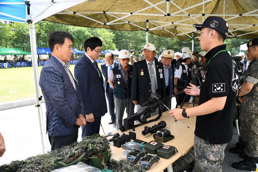 2017 육군 제7보병사단 제68주년 사단창설 기념행사 의 사진