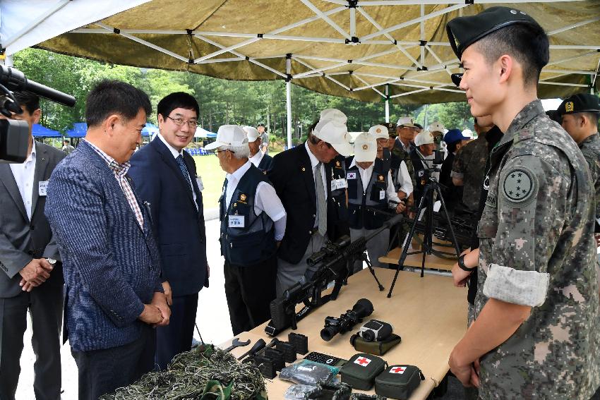 2017 육군 제7보병사단 제68주년 사단창설 기념행사 의 사진