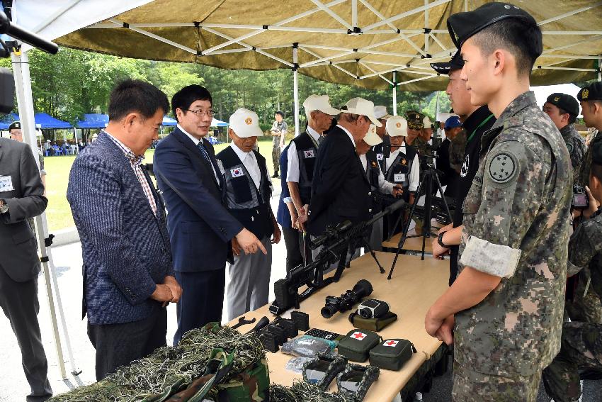 2017 육군 제7보병사단 제68주년 사단창설 기념행사 의 사진