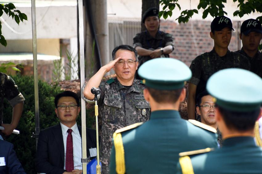 2017 육군 제7보병사단 제68주년 사단창설 기념행사 의 사진