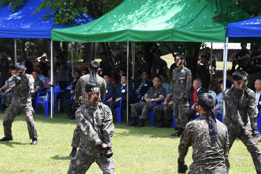 2017 육군 제7보병사단 제68주년 사단창설 기념행사 의 사진