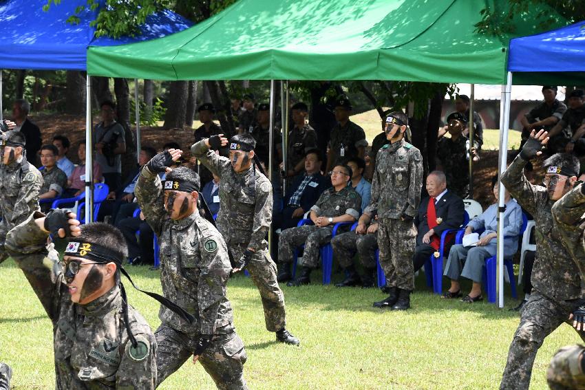 2017 육군 제7보병사단 제68주년 사단창설 기념행사 의 사진