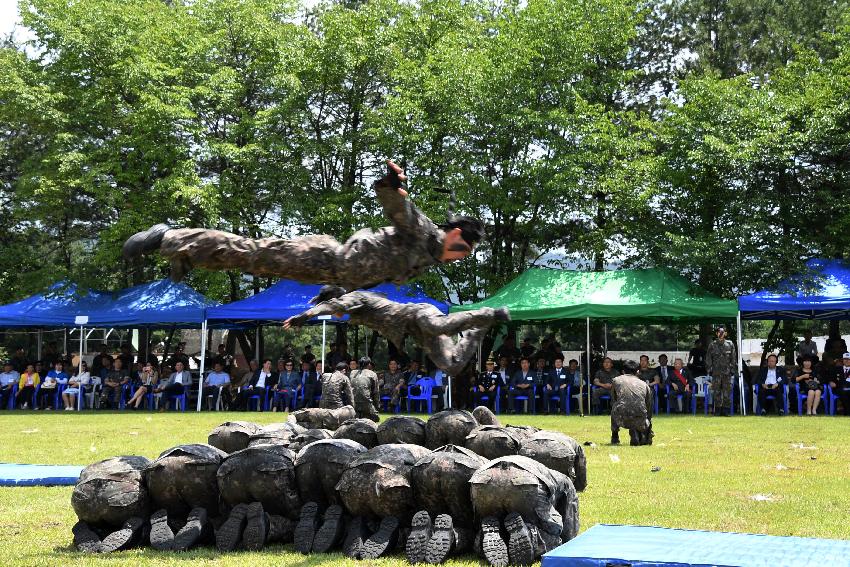 2017 육군 제7보병사단 제68주년 사단창설 기념행사 의 사진