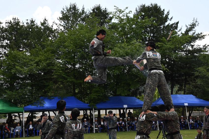 2017 육군 제7보병사단 제68주년 사단창설 기념행사 의 사진