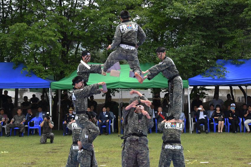 2017 육군 제7보병사단 제68주년 사단창설 기념행사 의 사진