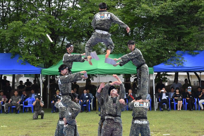 2017 육군 제7보병사단 제68주년 사단창설 기념행사 의 사진