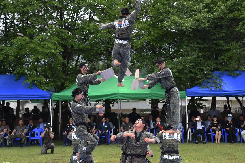 2017 육군 제7보병사단 제68주년 사단창설 기념행사 의 사진