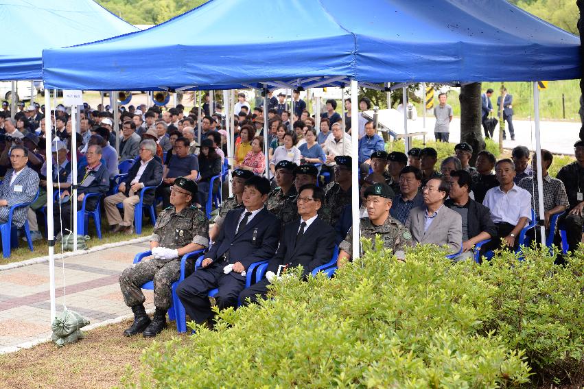 2017 故정경화 소령 40주기 추모제 의 사진