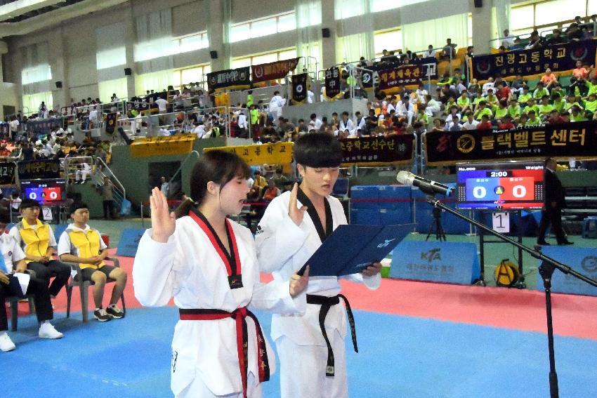 2017 제34회 강원교육감기 태권도대회 겸 전국소년체육대회 도대표 선발전 의 사진