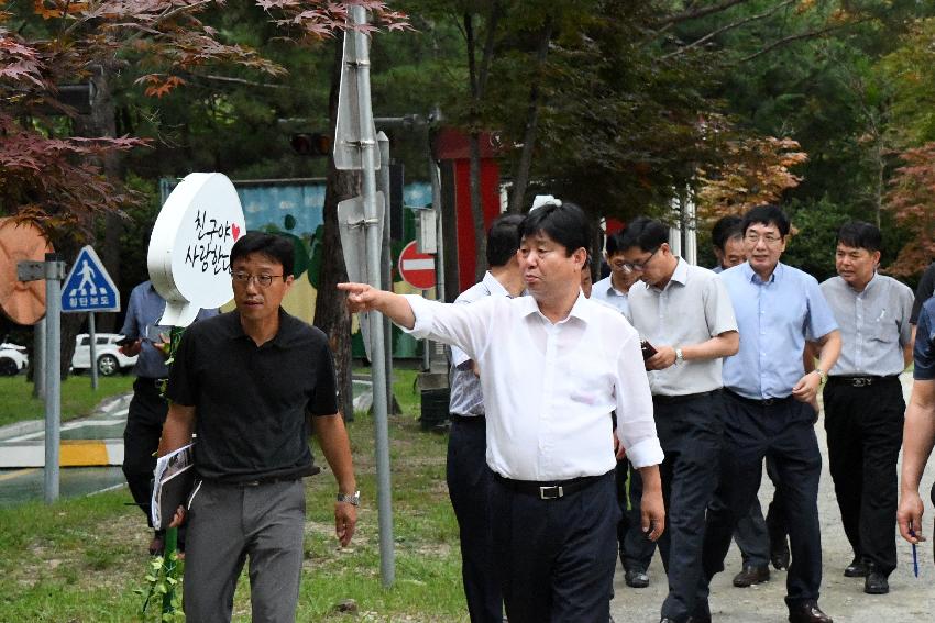 2017 쪽배축제 준비상황 점검 의 사진