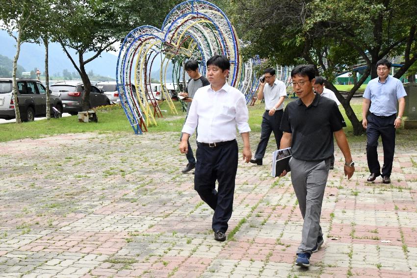 2017 쪽배축제 준비상황 점검 의 사진