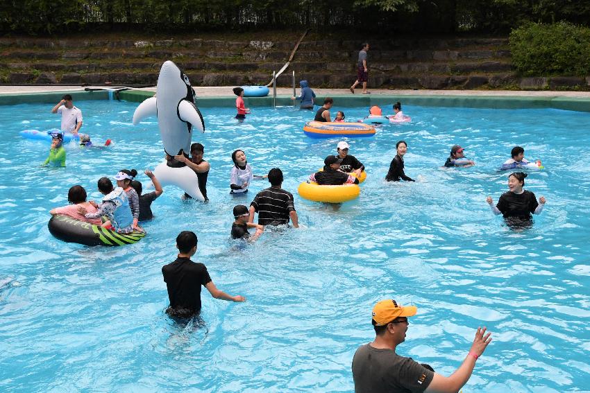 2017 물의나라화천 쪽배축제 봉어섬 전경 의 사진