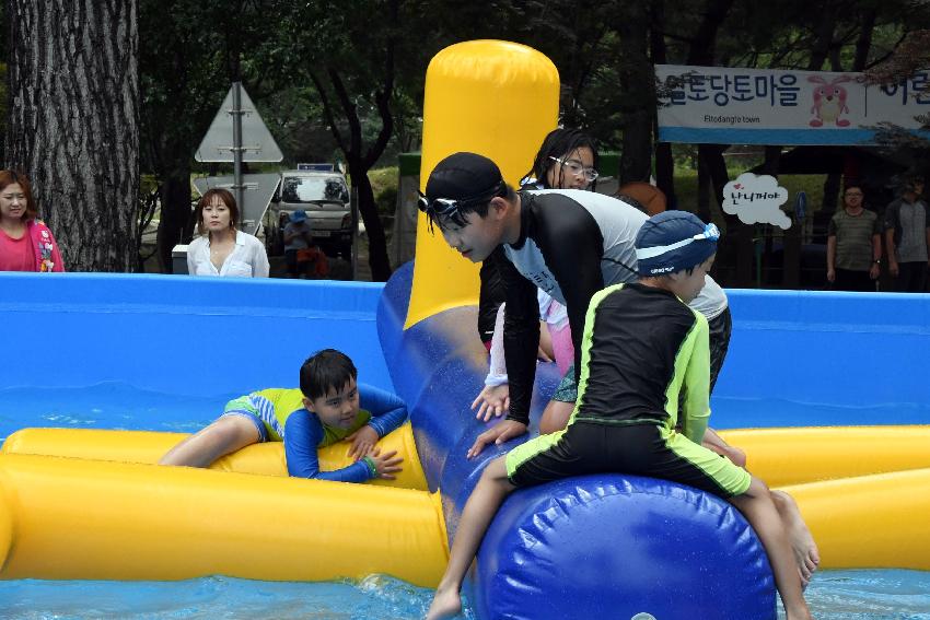 2017 물의나라화천 쪽배축제 봉어섬 전경 의 사진