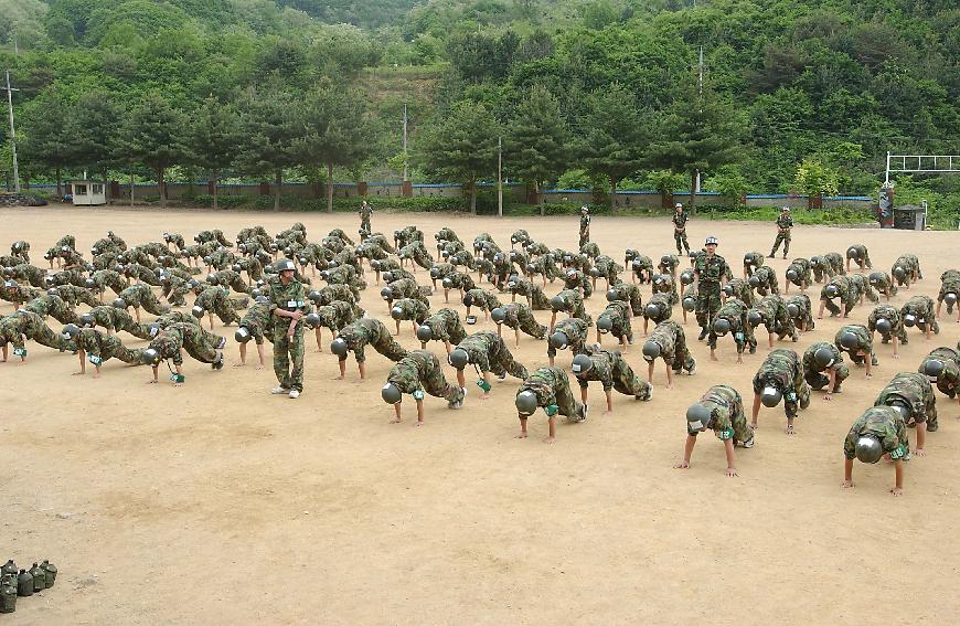 병영체험 의 사진